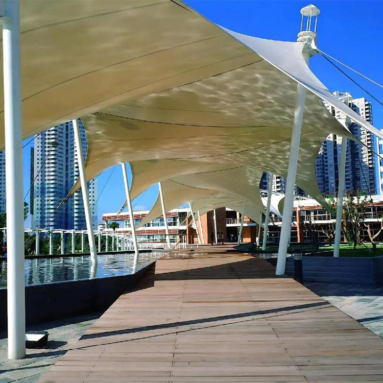 平山县膜结构景观棚