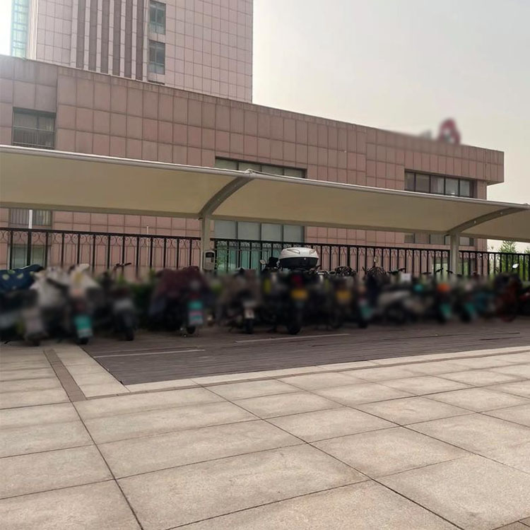 平山县膜结构电动车棚