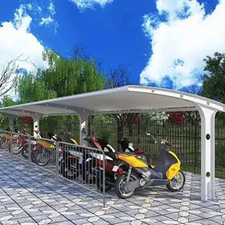 平山县膜结构电动车棚