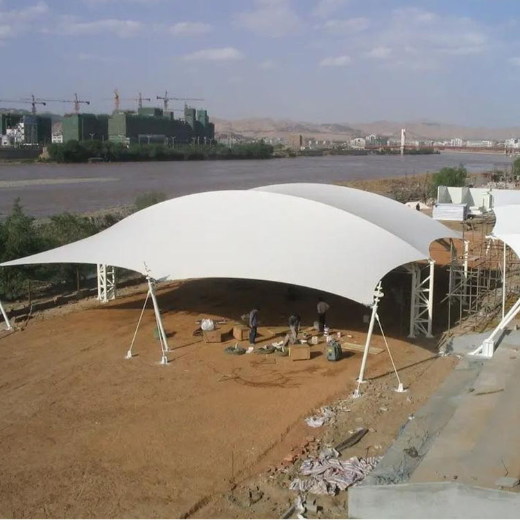 平山县膜结构汽车棚